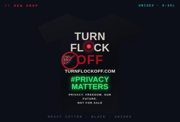 FLOCKOFF Poster Tee